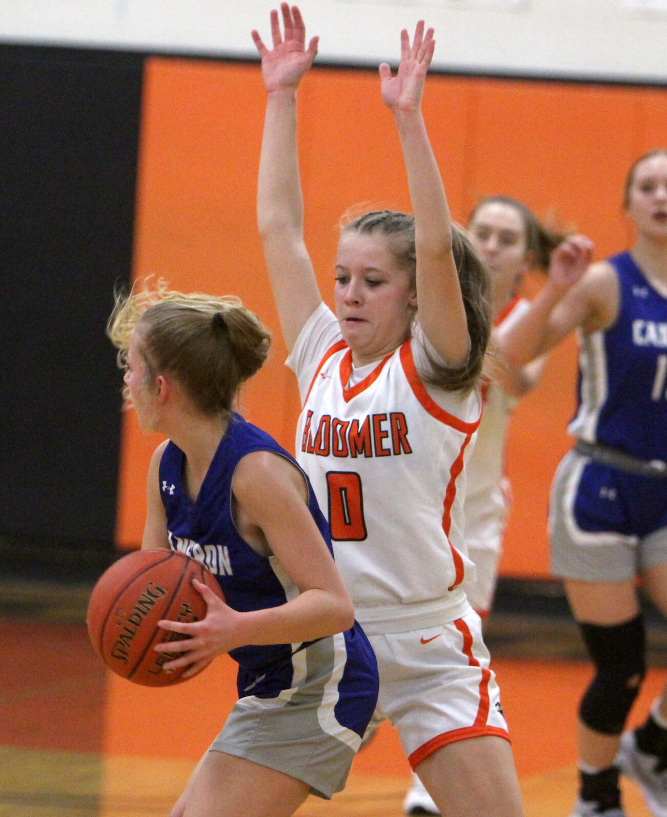 Cameron at Bloomer girls basketball 1-16-23